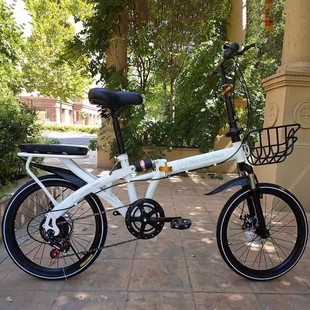 Mercedes-Benz 22-inch 20-inch Folding Bicycle Men's and Women's Portable 4S Shop Gift Disc Brake Adult Student Recreational Vehicle