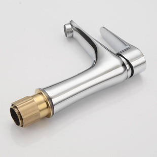 Sanitary ware manufacturer copper washbasin faucet single handle single hole hot and cold basin basin mixing faucet