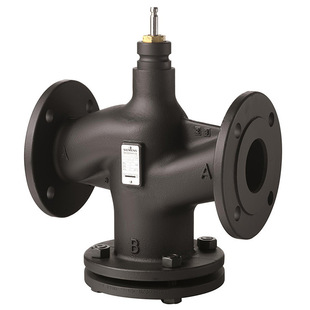 SIEMENS Siemens VVF53.20-6.3 фланцевый двухходовой регулирующий клапан VVF53.25-5