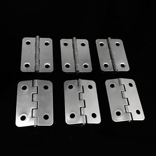 Multi-style specifications White nickel iron small hinge open box hinge flat hinge DIY model gift box folding