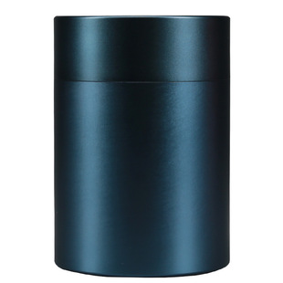 Spot titanium aluminum alloy tea cans packaging metal cans large tea sealed cans high-grade logo engraved aluminum cans