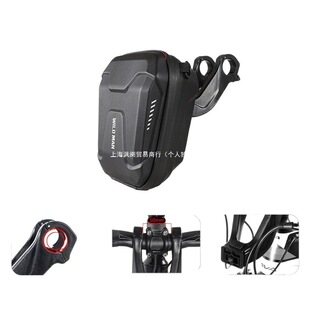 Dwl new increase capacity bicycle hard shell handlebar bag front hanging bag folding balance car front bag wholesale