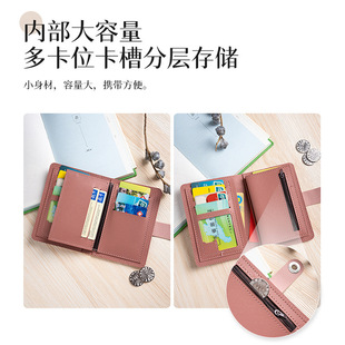 Cross-border Wholesale New Multifunctional Coin Card Bag Wallet Short Zipper Coin Purse 30% Women's Carry-on