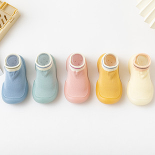 23 Years Baby Floor Socks Shoes Breathable Children's Socks Baby Toddler Shoes Indoor Summer Thin Cool-proof Children's Toddler Socks