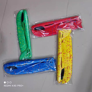 Foam luminous hand throwing aircraft children's toys ejection small model large gliding aircraft stall toy manufacturers wholesale