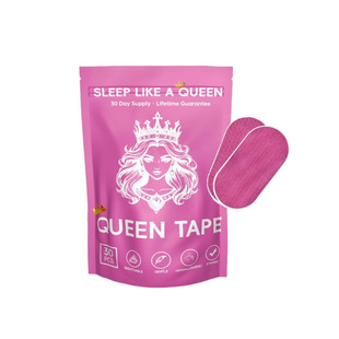 Queen Tape for Sleep Queen Sleep Tape 30 Strips Breathable, Mild, Moisturizing and Comfortable