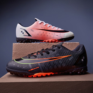 Cross-border plus size Football Shoes Men's Low-top Youth Student Competition Training Shoes Mandarin Duck Artificial Grass Long Shoe