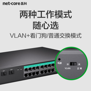Lei Ke SG2026P 26 порт POE коммутатор для мониторинга выделенного Gigabit AI национальный стандарт 48V с оптической сеткой