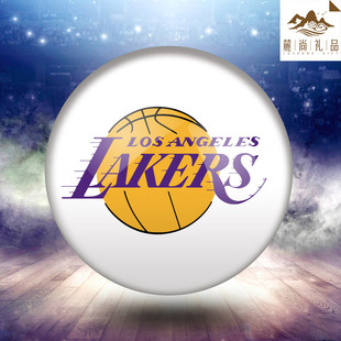 NBA team logo souvenir gift surrounding magnetic stickers Lakers decorations for boys personalized refrigerator magnets