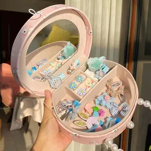 Детская шкатулка для украшений с единорогом для резинок и заколок