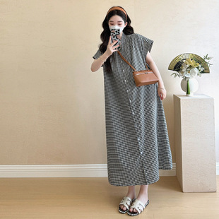 Maternity Summer 2025 New Short-sleeved dress Summer Dress Fashion suit Stylish Summer Dress