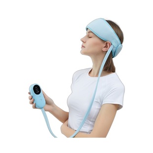 Head Massager to Help Sleep Massager Scalp, Eye and Neck Automatic Hot Compress Massage Cap to Dredge Meridians and Collaterals Gift Giving