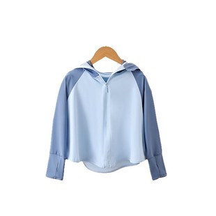 Summer Ice Silk Children's Sun Protection Clothing Korean Style Anti-ultraviolet Sun Protection Clothing for Boys and Girls Breathable Outdoor Baby Thin Coat