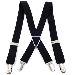 Men's and Women's Casual Suspender Pants Strap Elastic Suspender Strap Adjustable Length