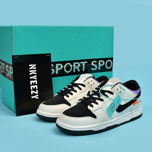 Nailuguan pure original dunk black and white panda High version SB board shoes wine red green apple men and women casual sneaker