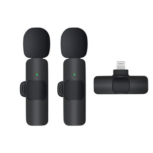 Cross-border explosions tremolo live invisible microphone K1 short video noise reduction reverberation wireless collar clip microphone K8K9