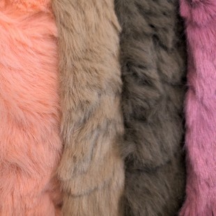 850g rabbit fur brush flower thickened warm feel soft and not falling off