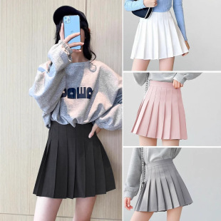 2024 New Fashion Western Style Children's Pleated Skirt Girl Skirt Spring and Summer Princess Slim Look Short Skirt