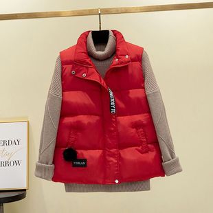 YXBB2023 new cotton vest women's spring and autumn Korean style down cotton vest outer vest autumn and winter coat winter