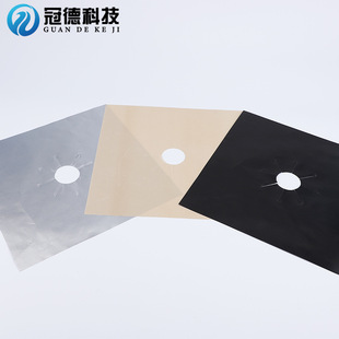 Teflon gas stove mat cross-border high temperature washable dirt-resistant clean oil-proof gas stove mat