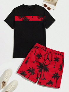2024 Men's Korean-style Fashionable Summer All-match Loose High-end Cool-feeling Two-piece ME2-MA1 Suit