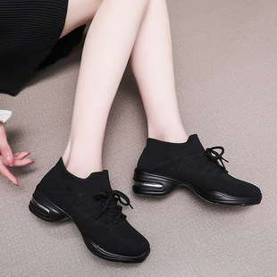 Sansha Dance Shoes Mesh Summer Soft Sole Jazz Shoes Women's Square Dance Shoes Modern Sailor Dance Shoes New Style