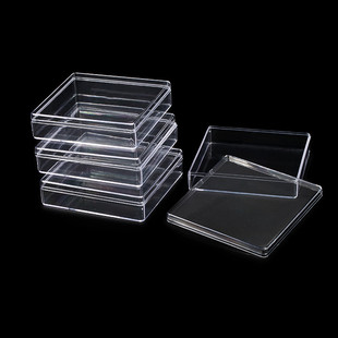World crystal packing box. Transparent plastic box. Medicine food box. Electronic Packaging transparent box.