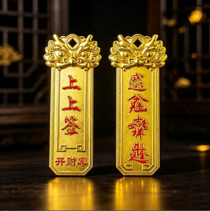 Exquisitely carved lucky charm pendant, amulet keychain, brings fortune from all directions, attracts wealth, decorative item