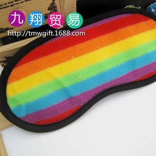 Cross-border supply Korean rainbow eye mask sleep eye mask eye mask
