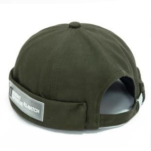 Hat Men's Fashionable Cold Hat Melon Pi Hat Korean Style Master Hat Hip-Hop Men's Thin Yuppie Niche Master Hat Casual Outdoor