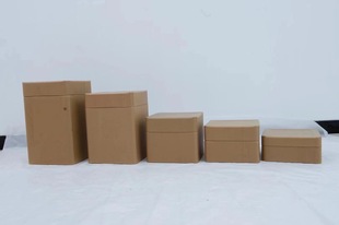 Full paper square barrel square paper tube high strength paper barrel paper cover factory processing customization