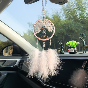 Creative gravel car pendant copper line Life tree pendant car hanging car decoration supplies wholesale