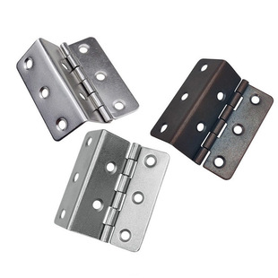 Three folding hinge wholesale furniture cabinet door hinge accessories iron hinge 2 inch folding hinge shoe cabinet mirror cabinet hardware