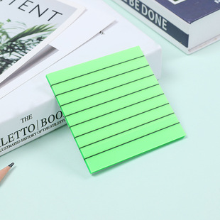 Yuede Draw Line Прозрачная ПЭТ Post-It Платная решетка Post-It Note Горизонтальная цветная Post-It Note Удобная наклейка Красочная
