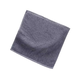 Grey Square Cotton Small Towel for Fire Therapy Moxibustion 30x 30cm Children's Hand Towel Handkerchief Absorbent Soft Fixed Character