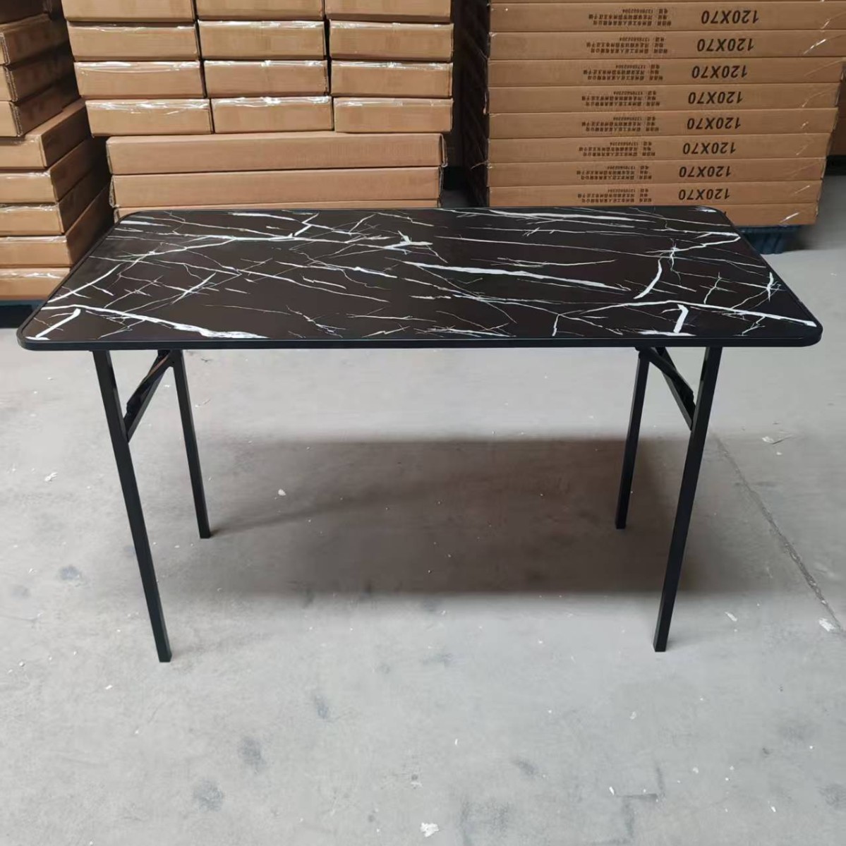 Outdoor Stall Folding Table, Home Leisure Long Table, Office Simple Computer Table, Cross-Border Training Dining Table, Study Table