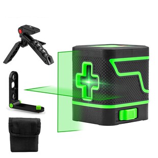 2-line green light level laser level strong light fine line automatic wire mini small portable wire feeding instrument
