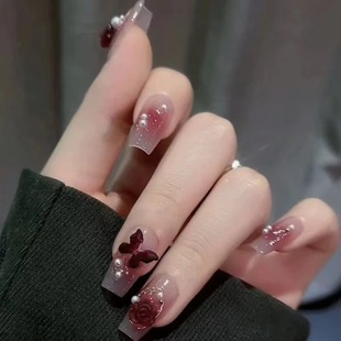 nails Wearable Nail Art New Nail Pieces Finished Nail Art Nail Patch Removable Student Nail Art Wholesale