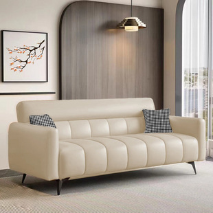 Simple Sofa Small Apartment Rental House Simple Folding Sofa Two-Person Light Luxury Office Fabric Folding Sofa Bed
