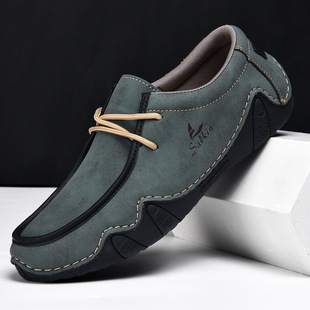 High-Quality Men's Low-Top Casual Martin Shoes, Popular Foreign Trade Model, Octopus Design, Large Size 48