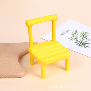 Small Chair Small Stool Desktop Storage Rack Lazy Small Bench Cute Creative Mini Chair Mobile Phone Bracket Explosions