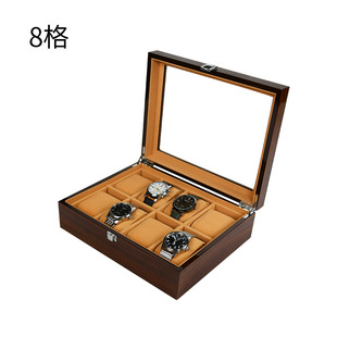 Foreign trade spot multi-bit watch storage box wooden box watch box watch jewelry packaging box wooden box customization