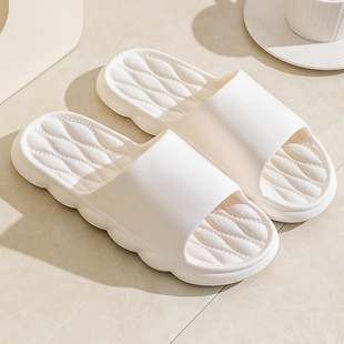 Sandals and Slippers Eva Men's Slip-on Household Bathroom Slippers Summer Indoor Slippers Men's and Women's Household Sandals