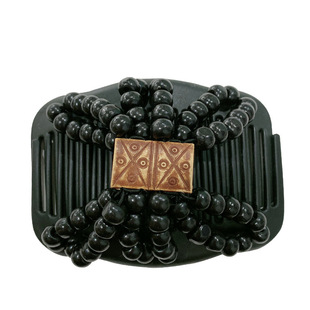 Cross-Border special hair comb double-row comb hair curler European and American fashion magic hair comb headdress