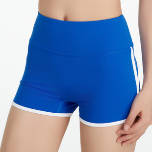 Contrast Camisole Women's 2025 New Two-Wear Sports suit with Chest Pad Detachable Fitness Yoga Shorts