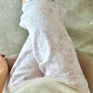 New! Cotton Double Yarn Spring New Loose Comfortable Pajama Pants Cute Girl's Home Trousers ~