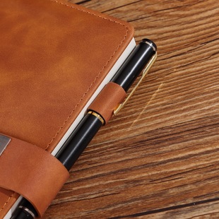 a5 Notebook Metal Buckle Student Notebook Office Meeting Record Book Thickened Business Gift Notebook