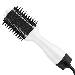 1000 Вт Hair Dryer Brush 2 In1 отрицательный ион пушистый рулон прямой расчески для волос горячий воздух фен