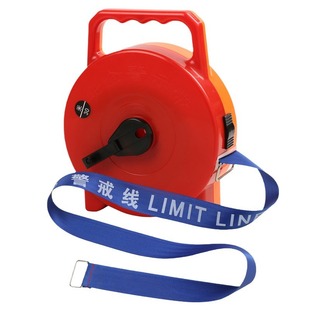 Thickened Canvas Warning Line Safety Isolation Boxed Reflective Warning Belt Power Construction Satchel Isolation Belt