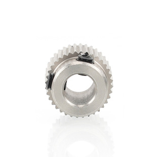 KINGROONG 3d printer accessories MK7/MK8 stainless steel extrusion feeding wheel 26 36 teeth feeding wheel
